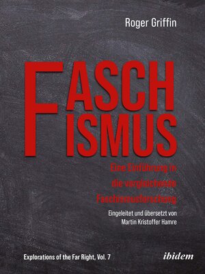 cover image of Faschismus